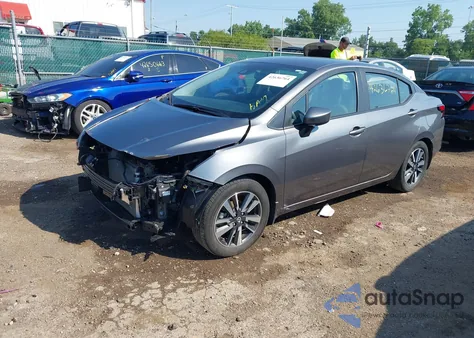 2022 Nissan Versa 1.6 Sv Xtronic Cvt из США, поврежденный, VIN 3N1CN8EV4NL862412